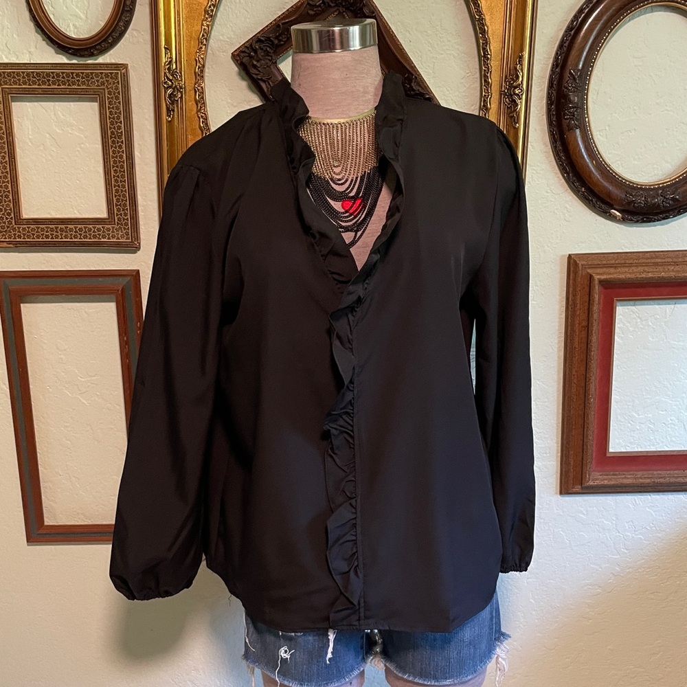 Vampire Ruffled Blouse